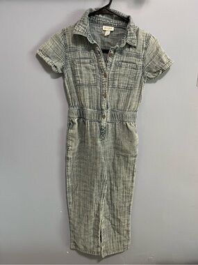 Cat & Jack Light Wash Denim Shirt Jacket - Pale Blue